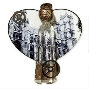 VINTAGE ABSTRACT ARTISTIC ANGEL PIN